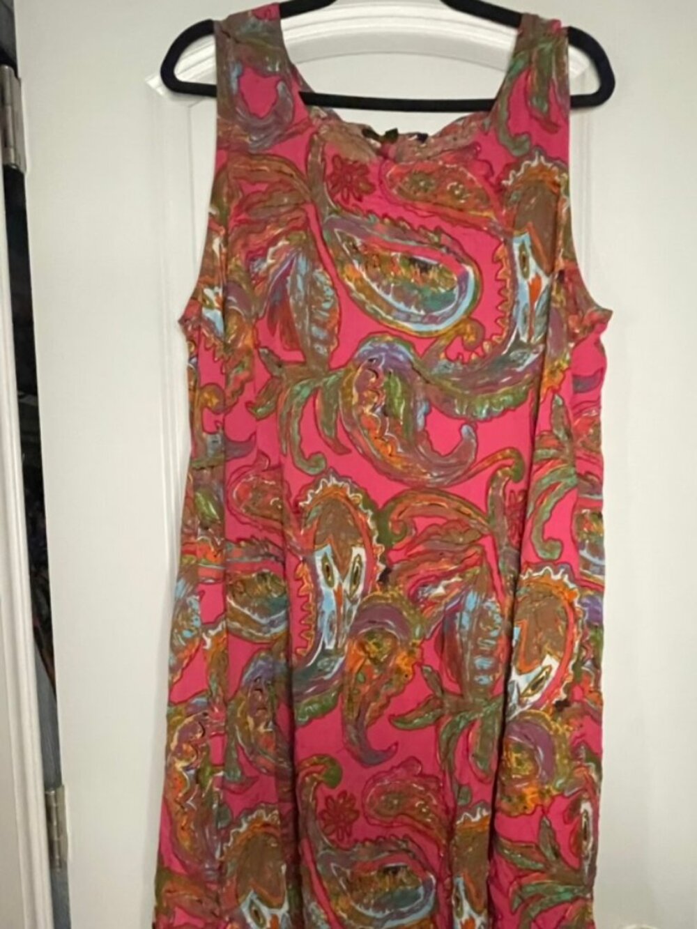 Hot Pink Paisley Liv by habitat clothes XL